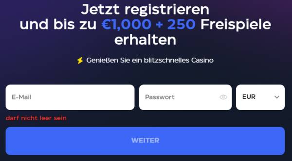 Gioo Casino Registrierung